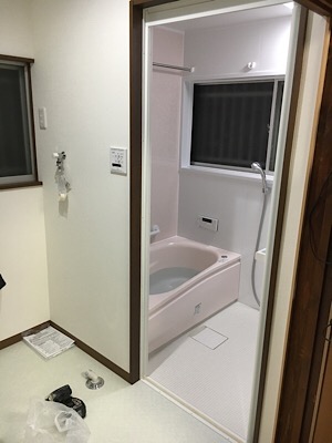 【吹田市 Y様邸】浴室、洗面所工事