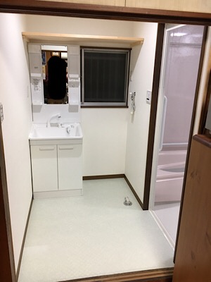 【吹田市 Y様邸】浴室、洗面所工事